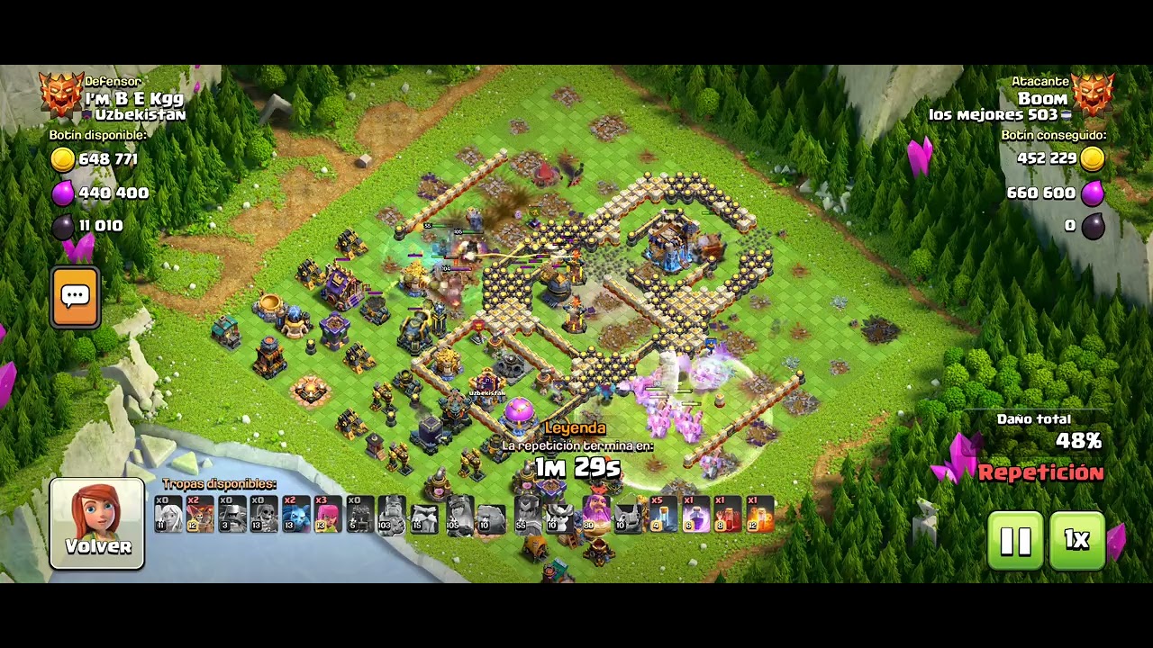 Nuevo meta con lanceros Clash of clan 