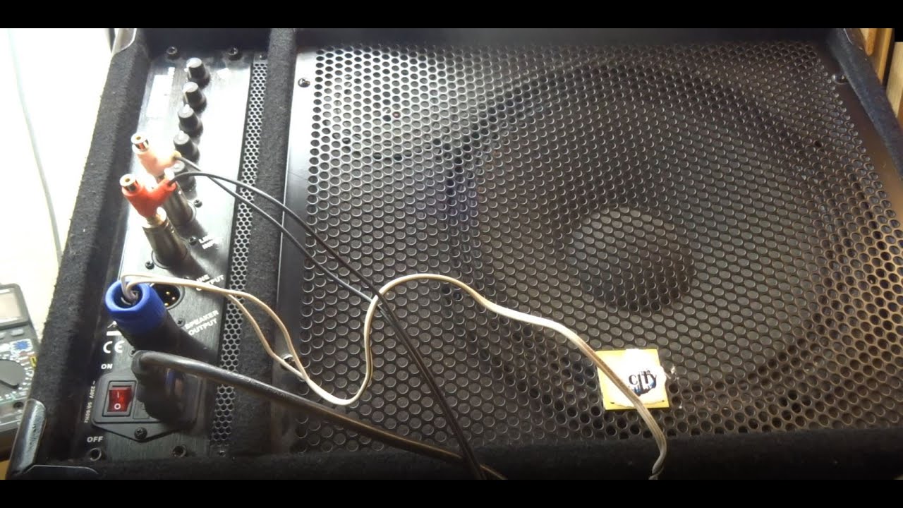 Reparatur einer Monitorbox MA120