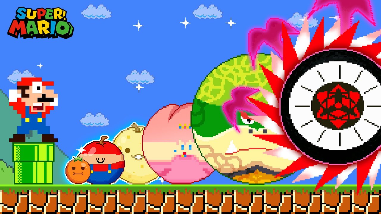 Super Hard Escape Challenge - Mario ESCAPEs Suika Fruit & Sprunki Mr.Sun All Phases | GM Stories