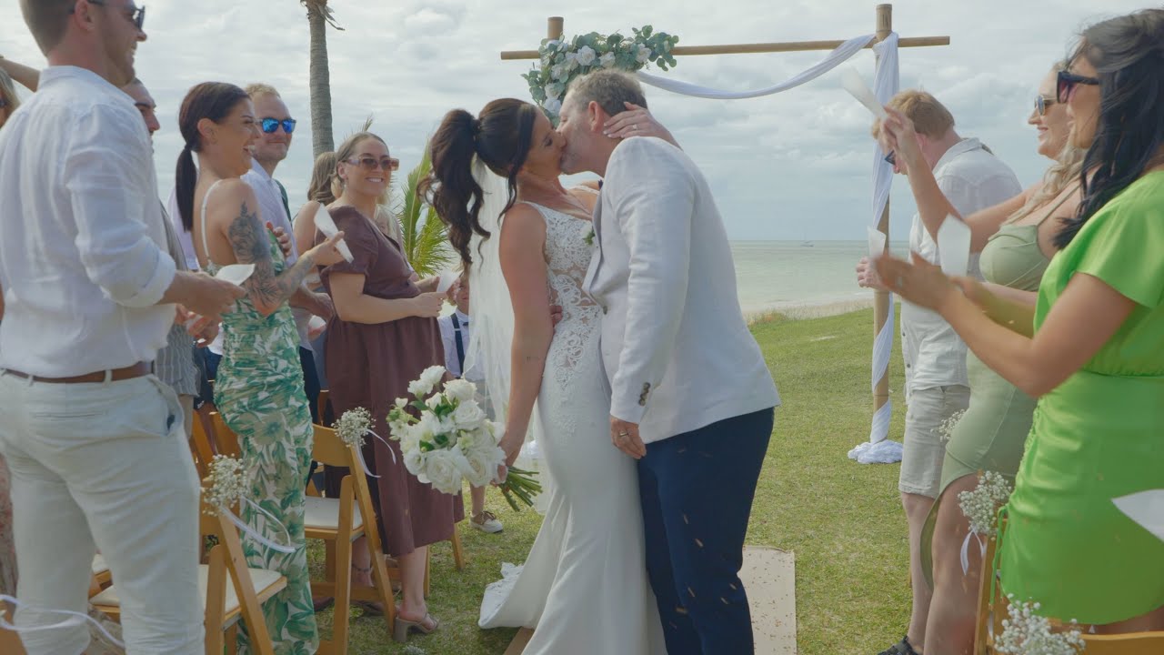 A stunning Tangalooma Island Wedding on Moreton Island - Queensland