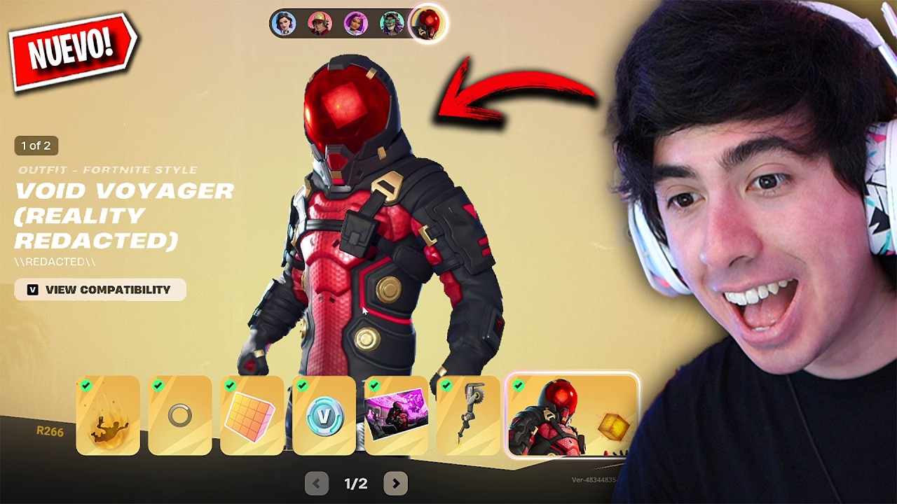 TODO el PASE de BATALLA del CAP&Iacute;TULO 7 de FORTNITE al NIVEL 100 😱