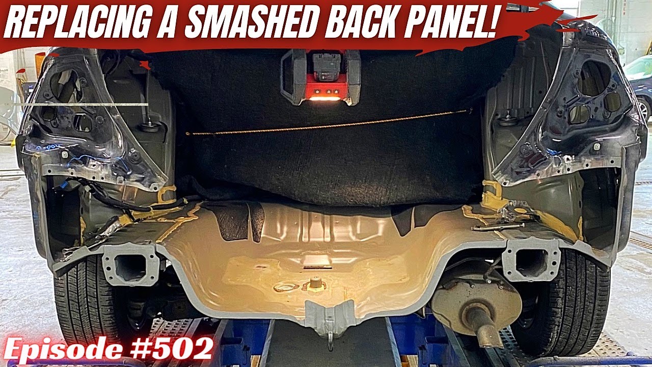 Replacing A Smashed Back Panel!