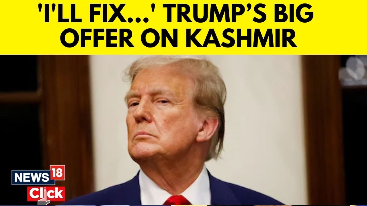 'Will Work With You Both': Trump Offers Help To Resolve Kashmir Issue Between India & Pakistan