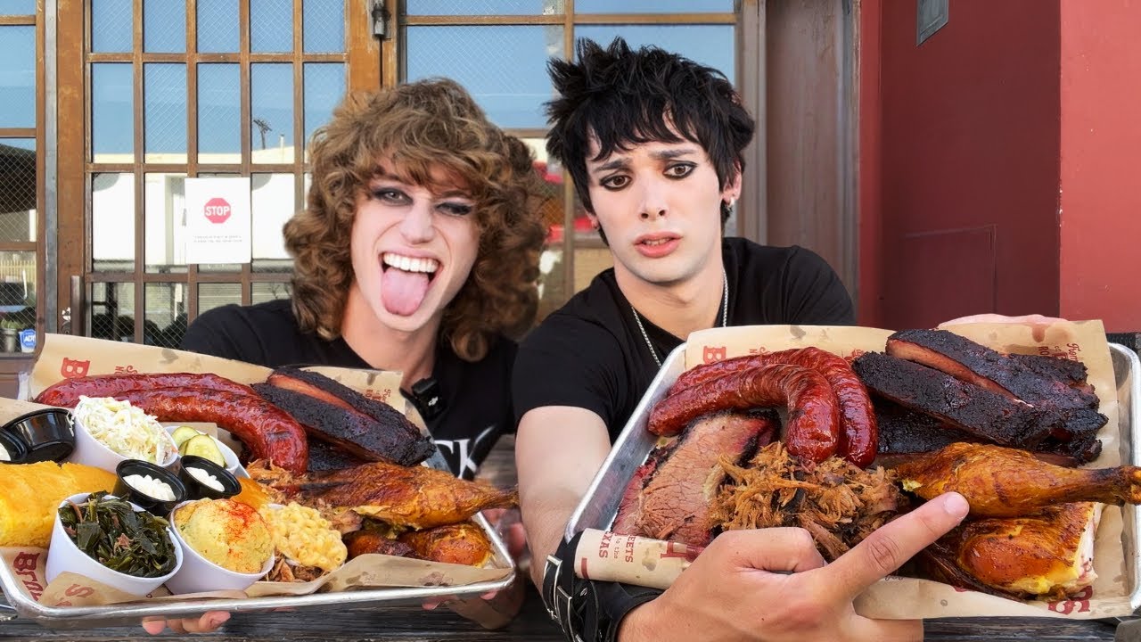 emo bbq mukbang
