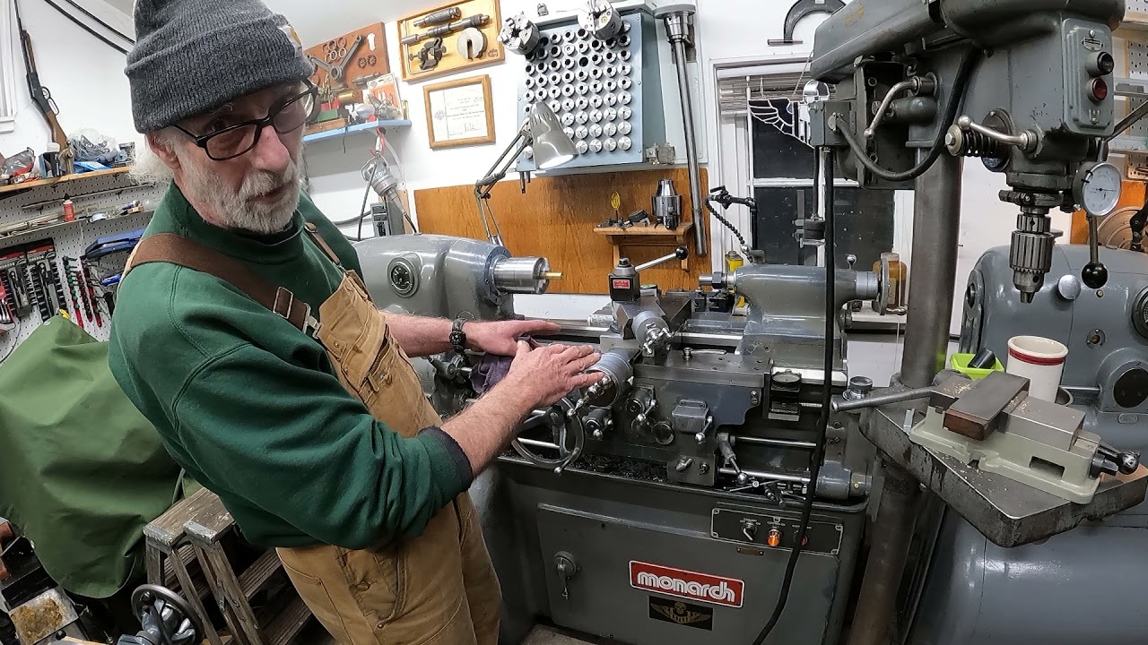 Monarch 10ee Lathe Testing top speed!