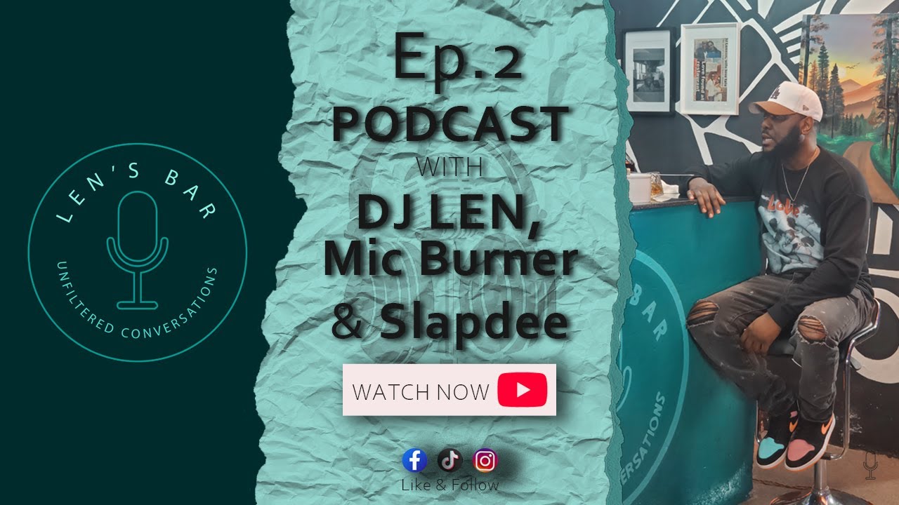 Slap Dee Opens Up About His Upcoming EP with Dizmo, Family, and His Love for HipHop | Len's Bar Ep.2