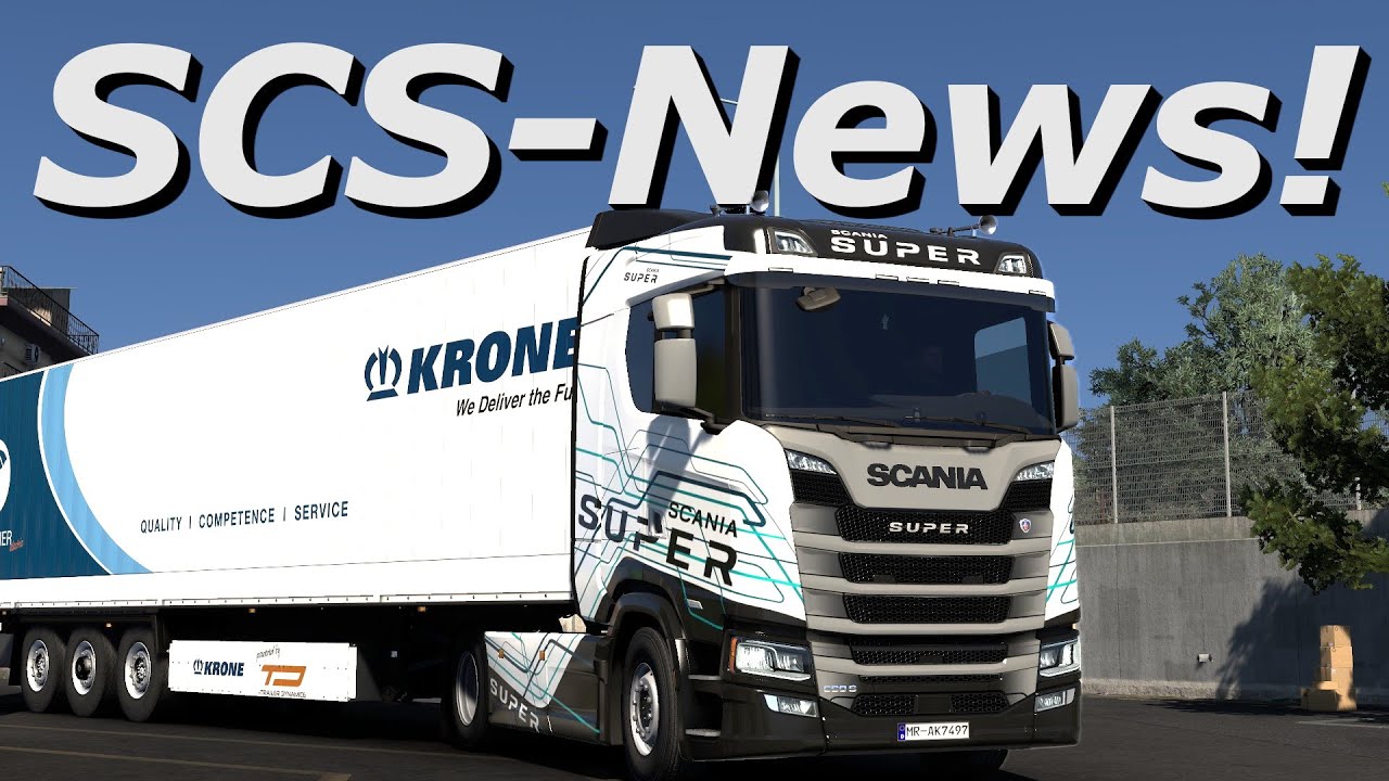 SCS-NEWS! / Benelux-Rework, Illinois & MEHR! / Euro Truck Simulator 2 / 1.57 / Deutsch/ Scania Super