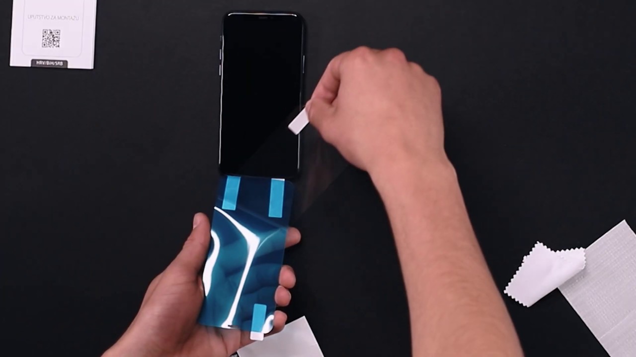 Installing your Nano Hybrid Glass Screen Protector