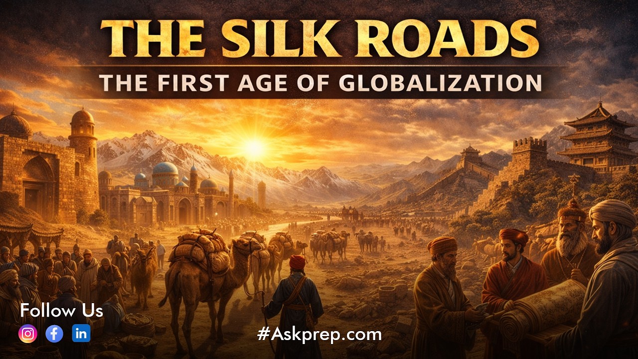 The Silk Roads The First Age of Globalization ll Askprep