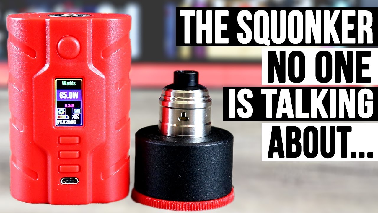 THE SQUONKER NO ONE IS TALKING ABOUT... The Vapecige VTX200 DNA250C! ✌️🚭