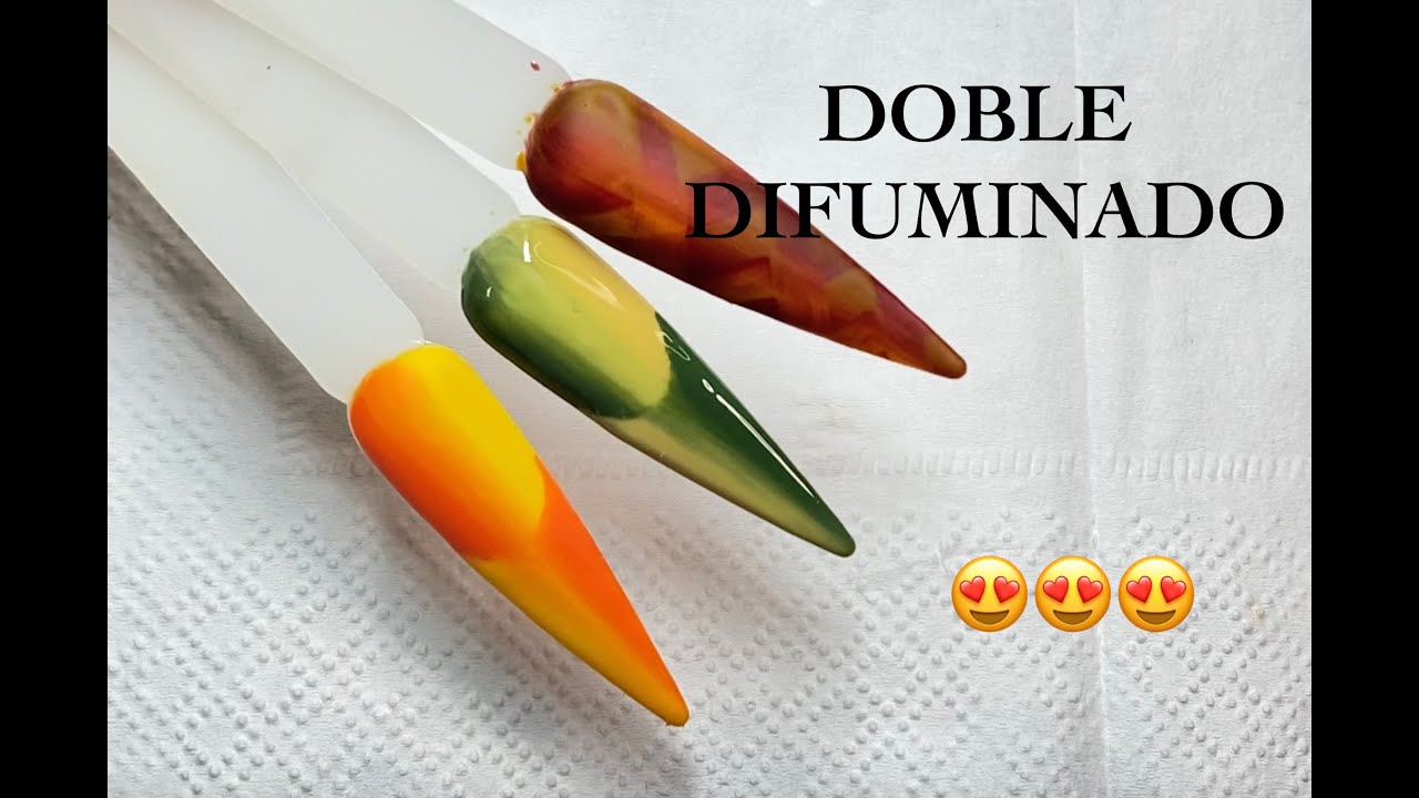 UÑAS DOBLE DIFUMINADO/OMBRE VIRAL