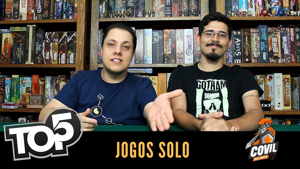 Covil dos Jogos - Top 5 Jogos Solo