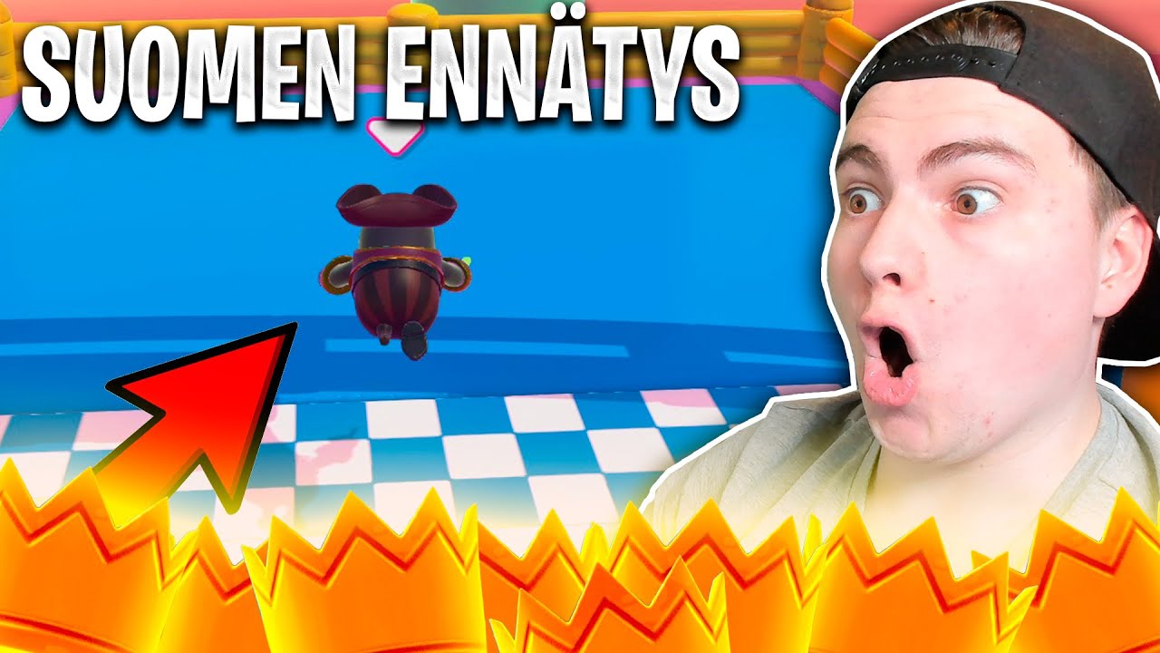 TEIN SUOMEN ENNÄTYKSEN!? - Fall Guys Suomi