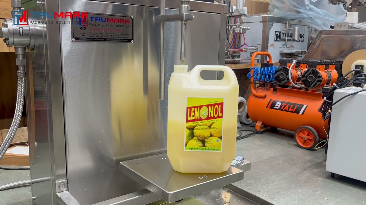 Weight-Based Liquid Filling Machine | 50g to 5kg Liquid Filling