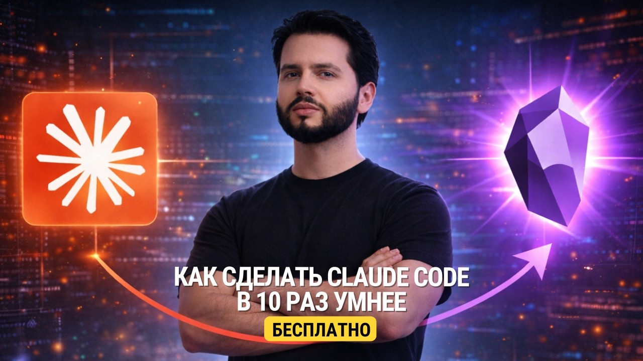 Как сделать Claude Code в 10 раз умнее (бесплатно) по методу Карпати с помощью Obsidian