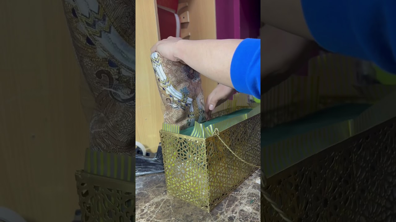 My dala dalang basket for flower arrangement #flowers #komi #diy #bouquet #florist #diy