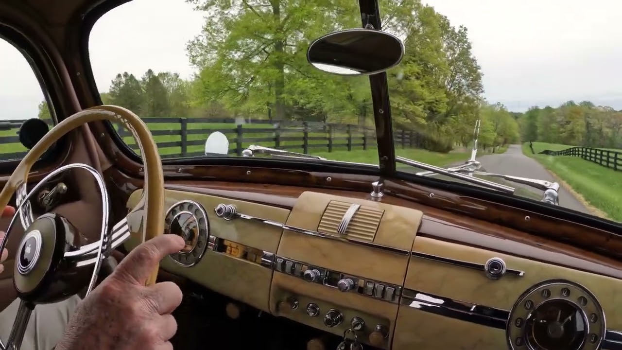 1940 Packard One Eighty Club Sedan, 4K
