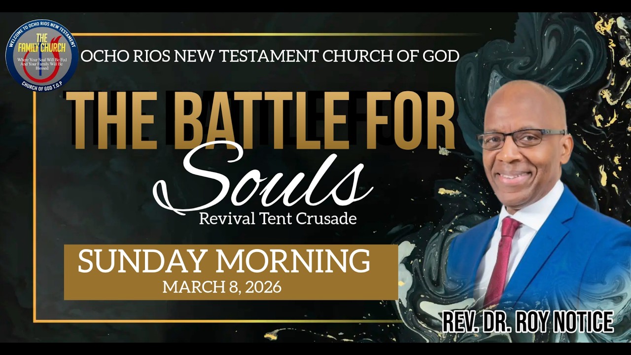 BATTLE FOR SOULS //SUNDAY MORNING//REVIVAL TENT CRUSADE MARCH 8, 2026