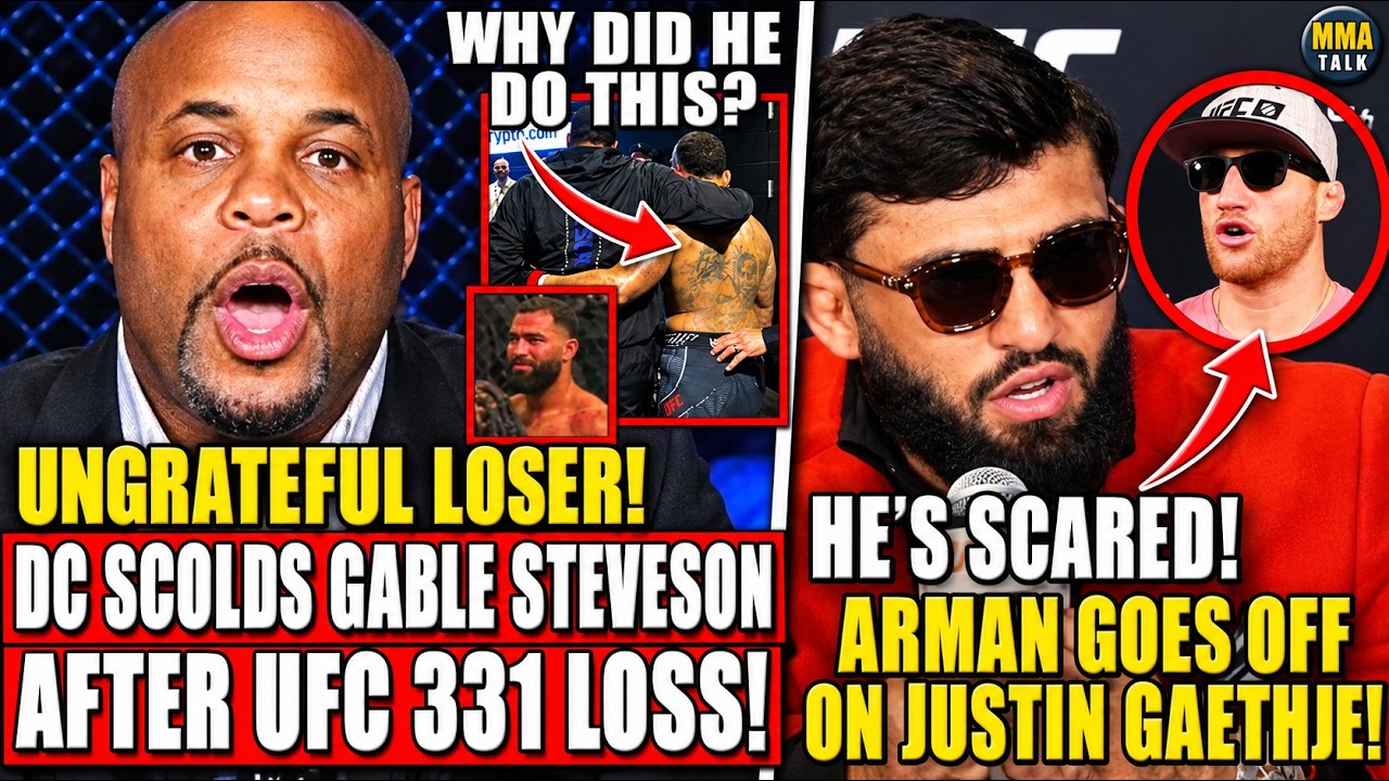 MMA Community GOES OFF on 'sore loser' Gable Steveson after UFC 331! Arman ACCUSES Gaethje of DUCKNG