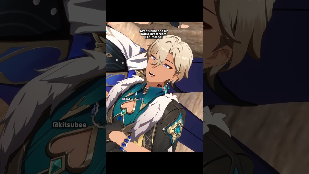 Dr Ratio and Aventurine&rsquo;s livestream ANIMATED! #honkaistarrail