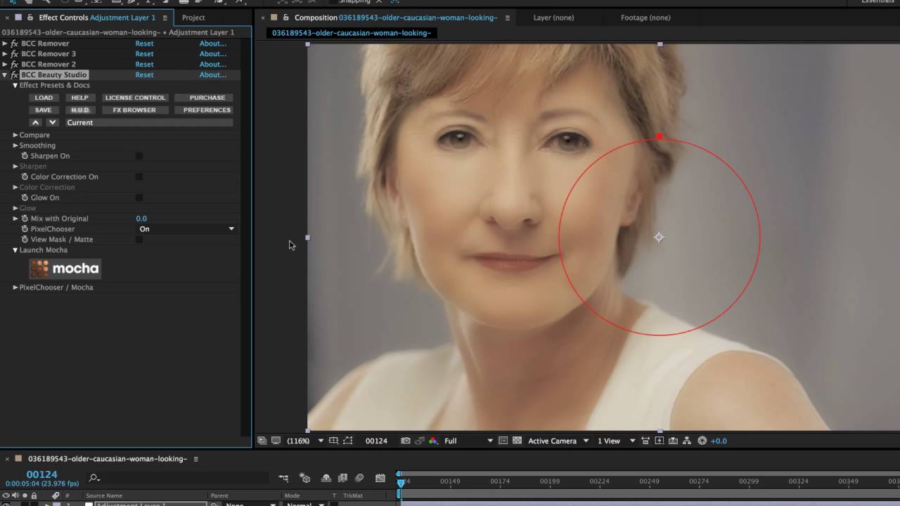 Digital Makeup & Age Techniques with Boris FX, mocha and After Effects