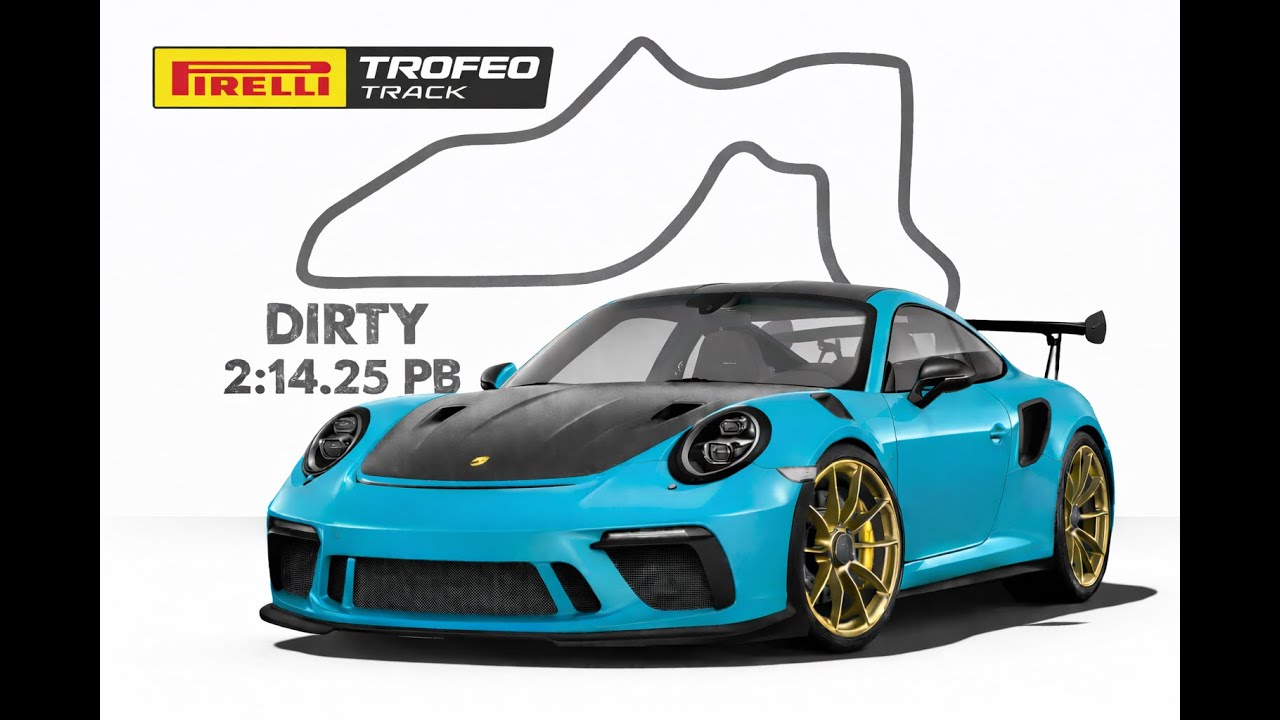 Miami Blue Porsche Gt3 RS Sebring Hot lap - NASA Jan 17 Jan 18- 2026 - 2:14.25 Dirty