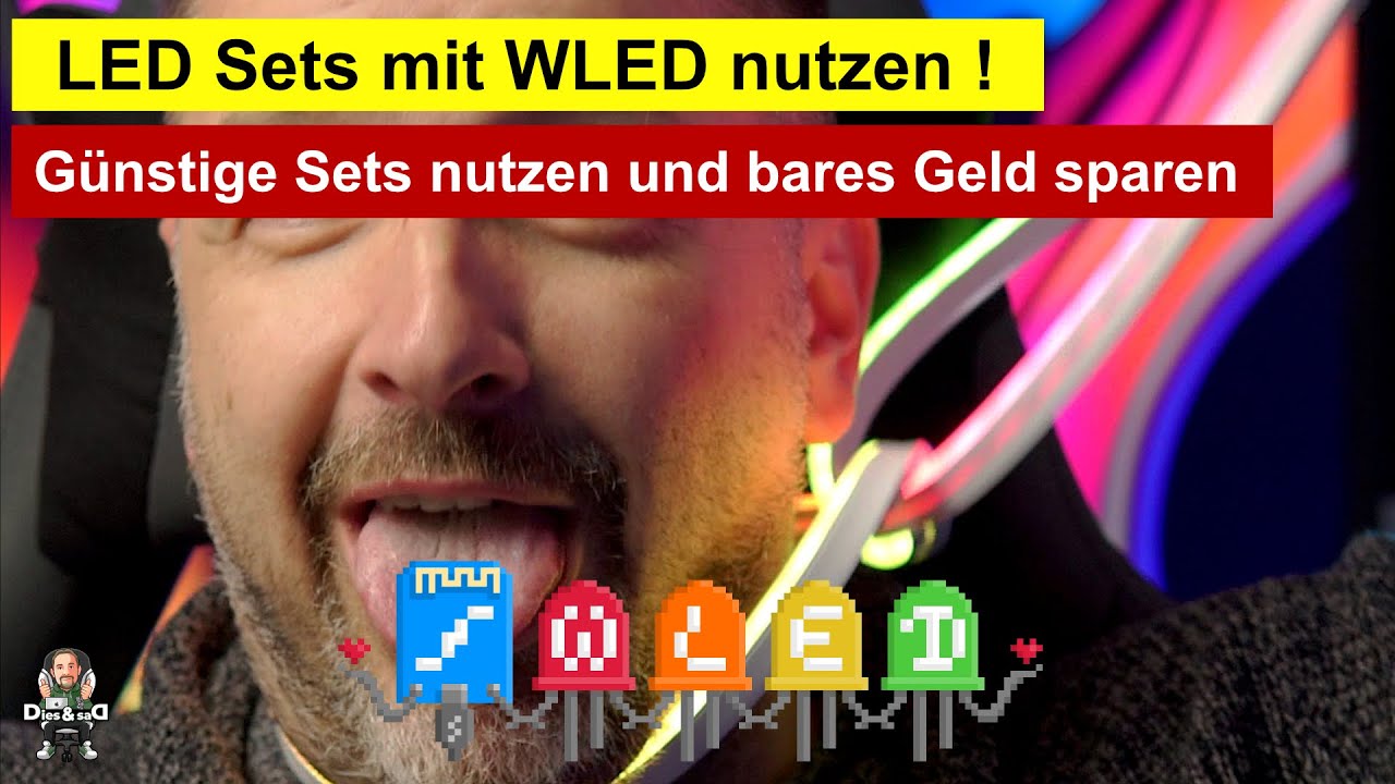 Mehr aus günstigen LED-Sets machen und Geld sparen - LED Neonschlauch auf WLED umrüsten