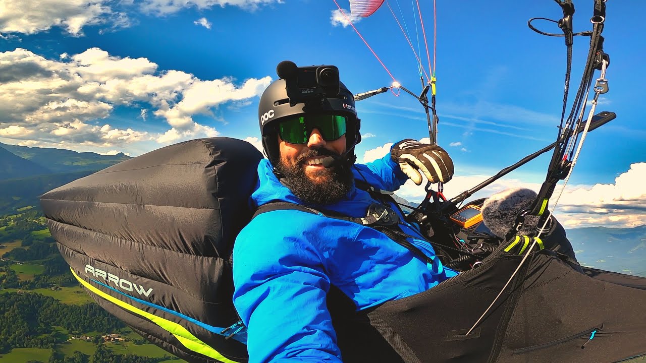 141 km durch die Alpen – Gleitschirmfliegen Abenteuer mit Freunden | Fly&Share 2023