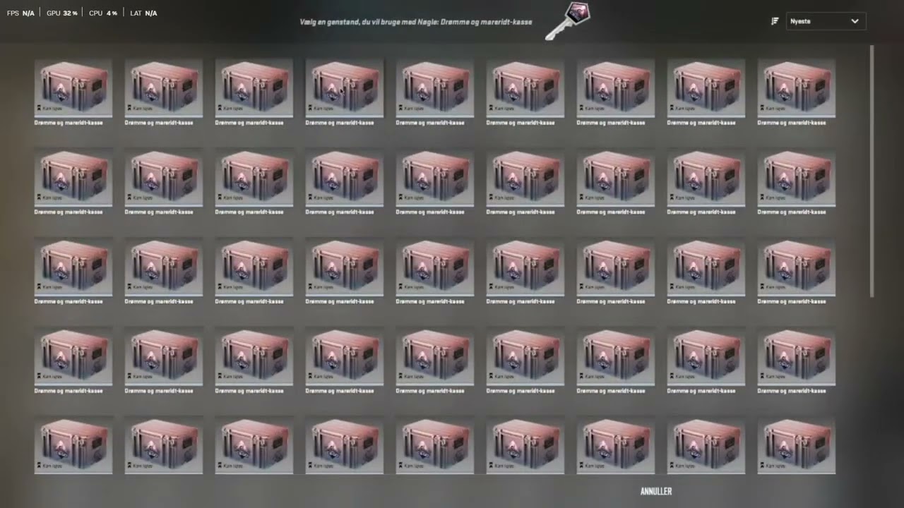 CS.GO 100 case opening (2 golds)