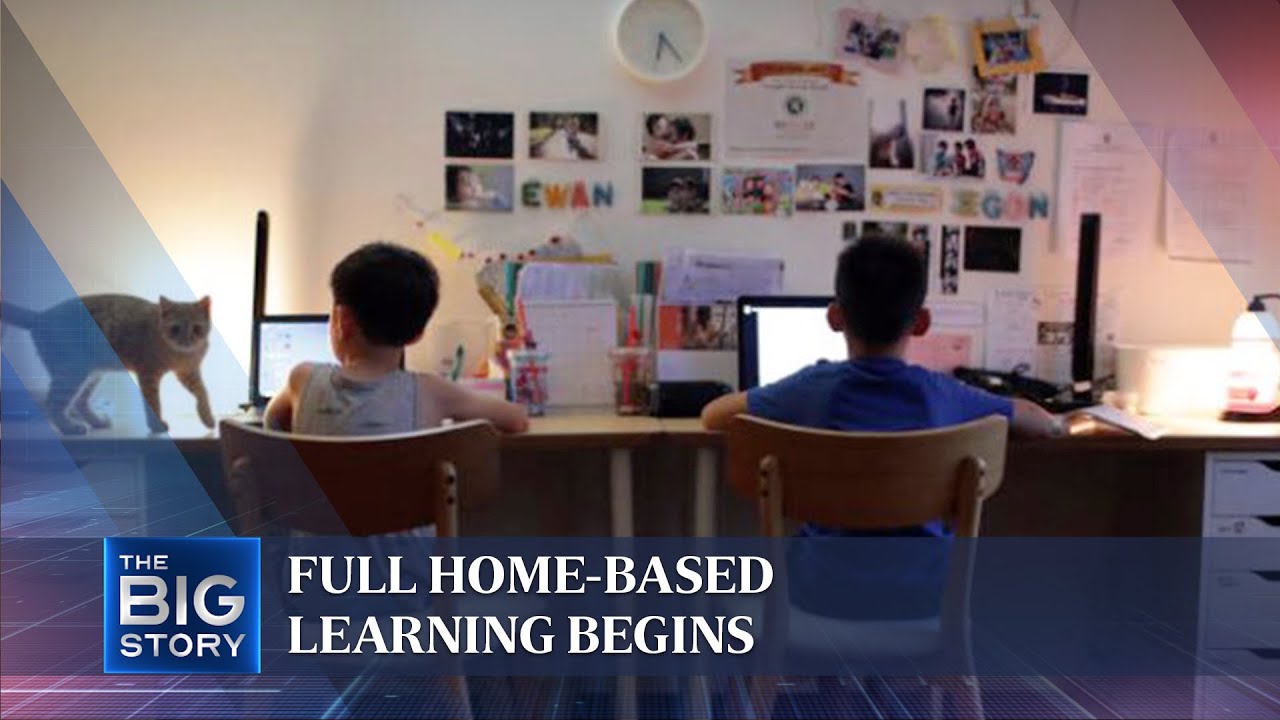 Full home-based learning begins | THE BIG STORY | The Straits Times