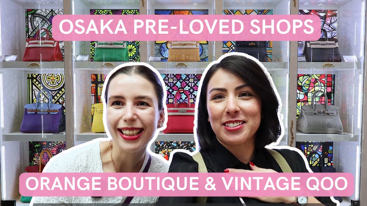 👜HERMES, LOUIS VUITTON, CHANEL! Pre-loved Shopping in Osaka with @Jessiestyle