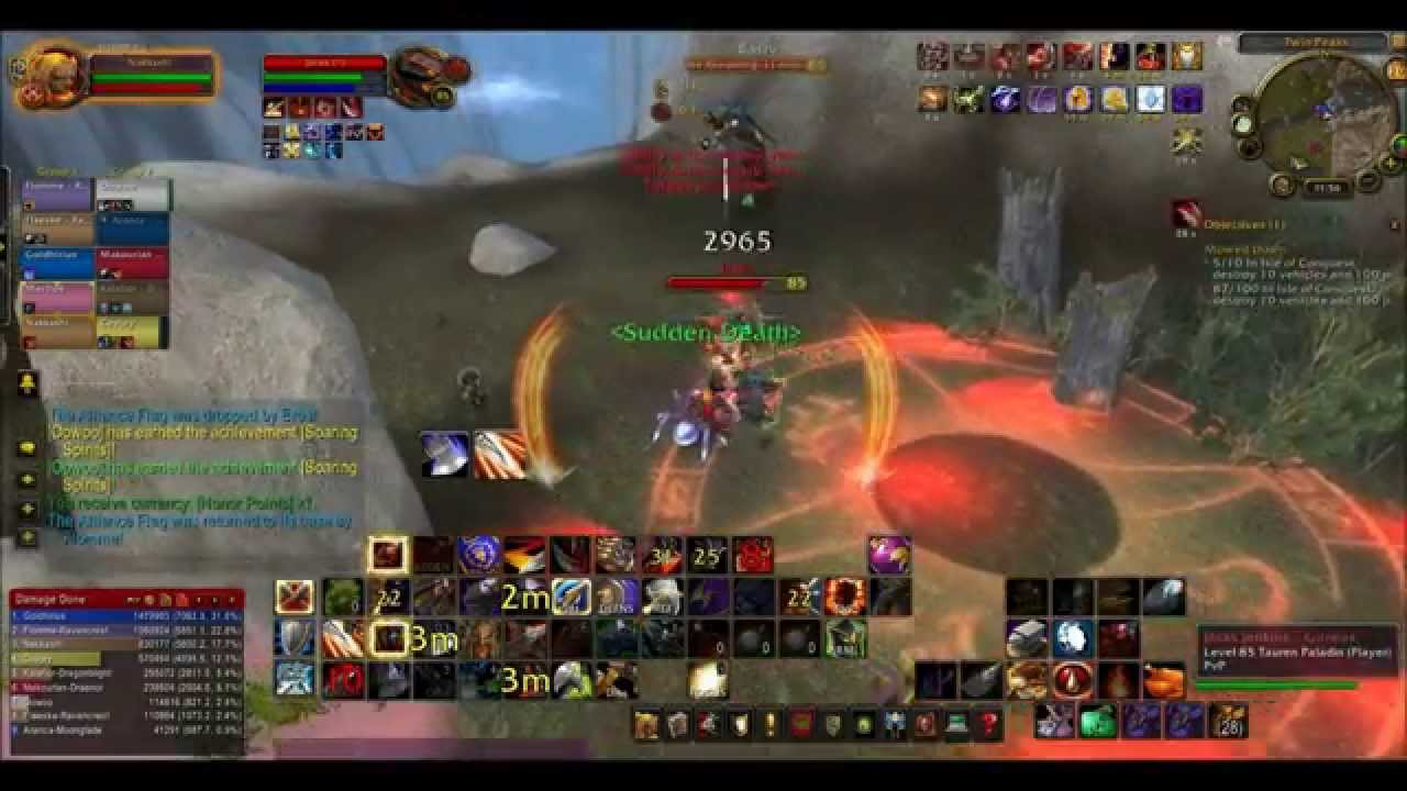 Wow Warrior 85 pvp arms 4.3