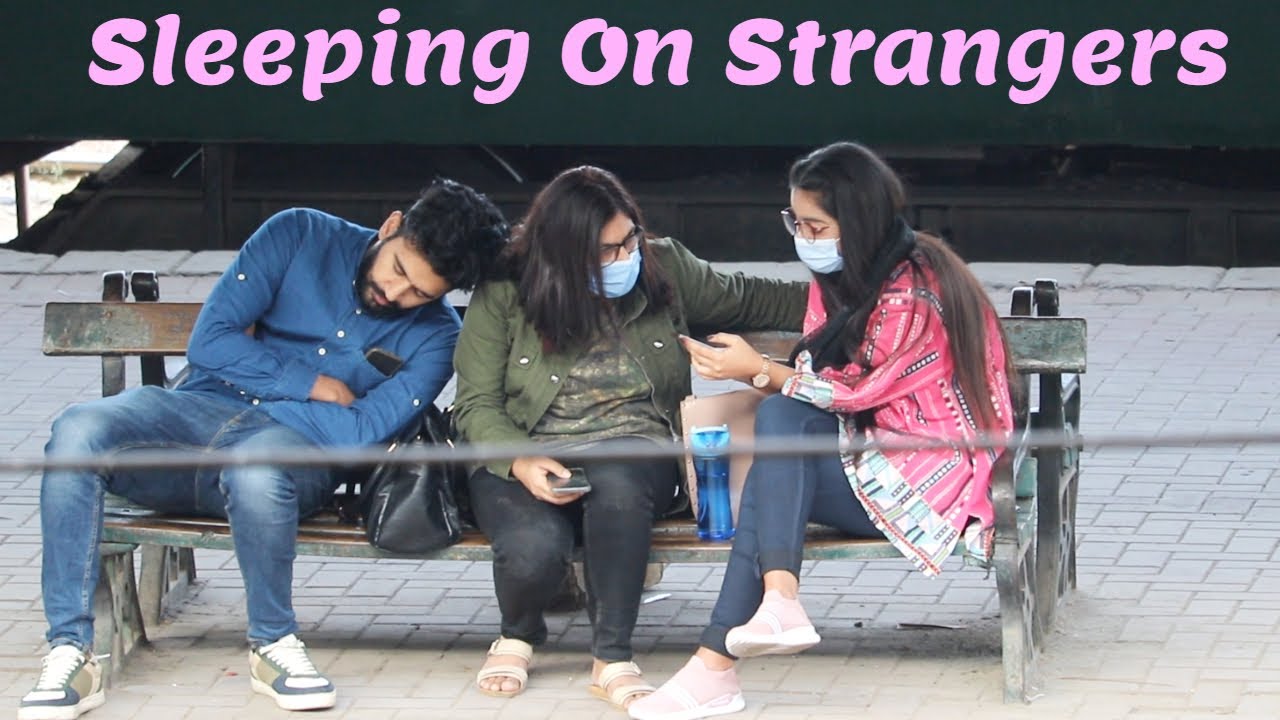 Falling Asleep on People at Railway Station | Prank