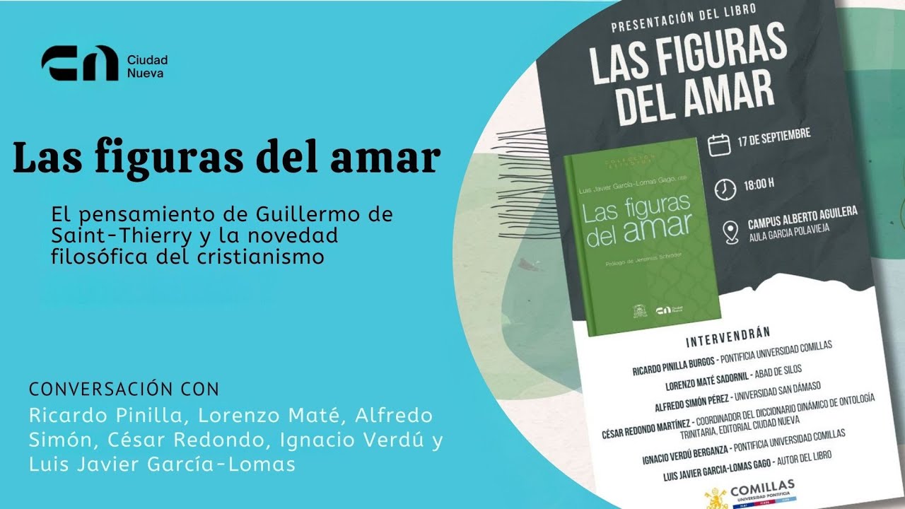 Las figuras del amar. El pensamiento de Guillermo de Saint-Thierry de Luis Javier García-Lomas, OSB.
