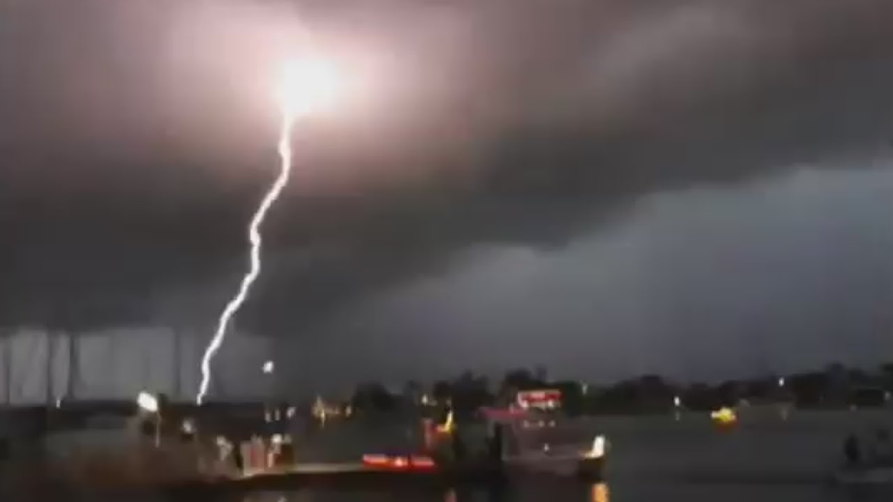 Best Lightning Strike Compilation #6 (June 2012)