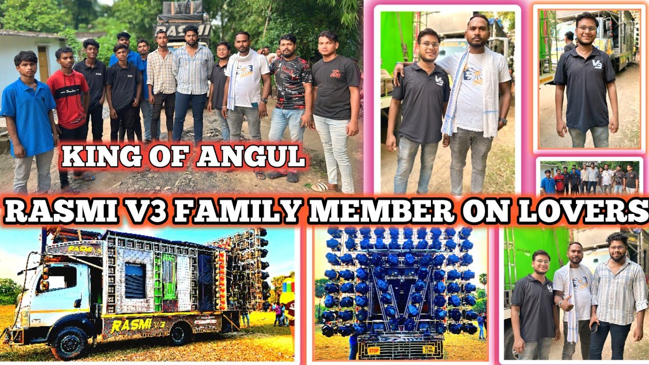 King Of The King Angul Dj King Rasmi V³ New Family Members In Lovers Presenting By Jitu, Rasmi Bhai