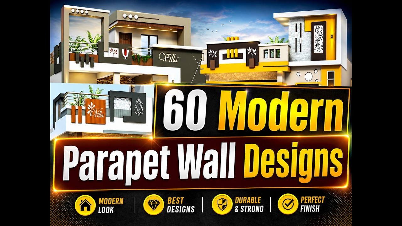 Modern 60 Parapet Wall Designs 2024 | Latest All New Designs in 2024 | Chajje ka Design