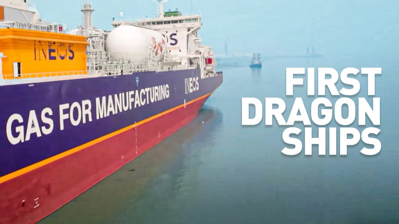 INEOS Names The Worlds First Dragon Ships | INEOS Manufacturing