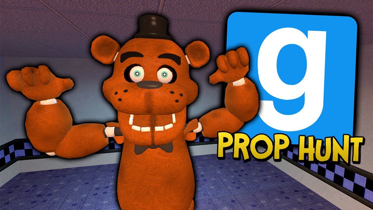 GMOD PROP HUNT FUNNY MOMENTS! - Five Nights at Freddy's Edition (Garry's Mod Funny Moments)