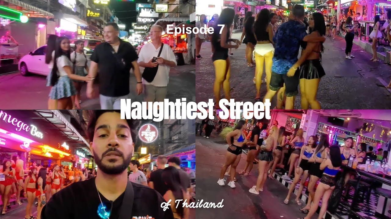 Episode 7|Naughtiest Street of Thailand| Pattaya|Soi6| Khaosan Road #thailand #solotravel #bangkok