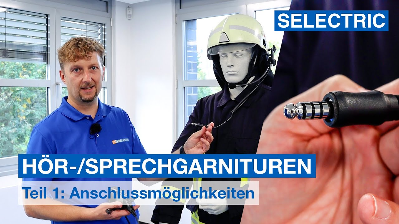 Technik im Einsatz: Hörsprechgarnituren Teil 1 | Anschlussmöglichkeiten