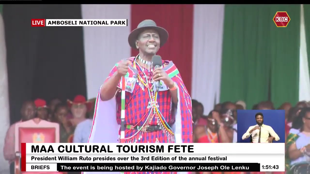 President Ruto Presides Over The 3rd Maa Cultural & Tourism Festival in Kajiado (FULL SPEECH)