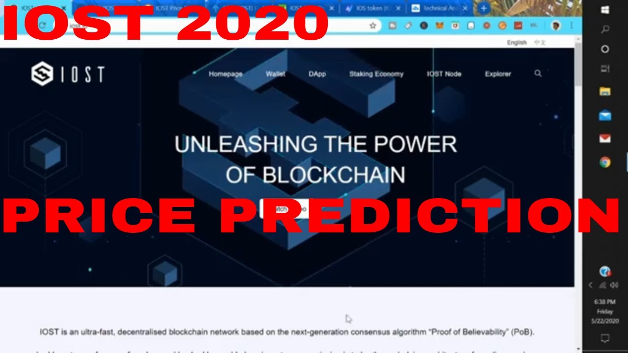 IOST Price Prediction 2020 IOST Cryptocurrency IOST Coin News Today IOST Token
