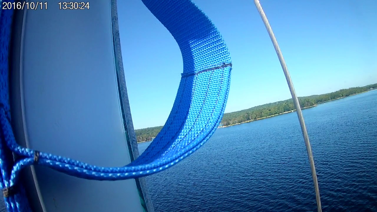 Going up the mast using the Mast Mate and ascender