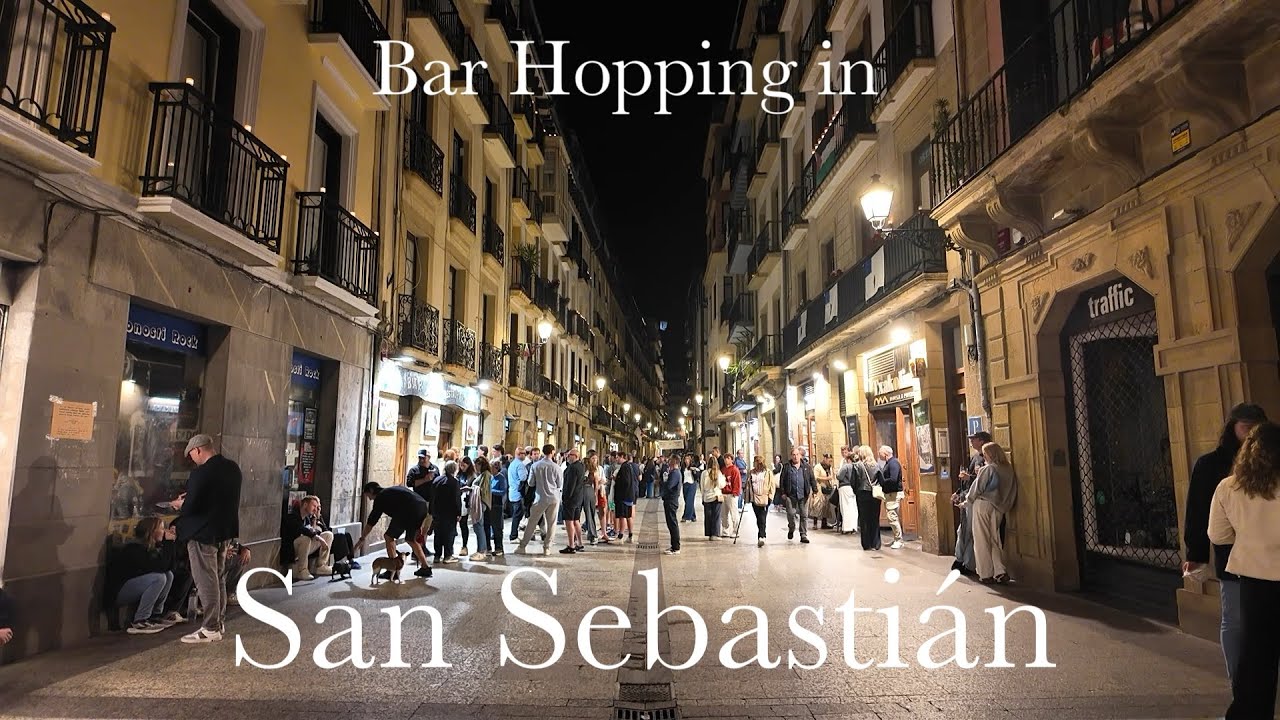 San Sebastián vlog🇪🇸世界一の美食の街スペイン・サンセバスチャンでバル巡り🥂