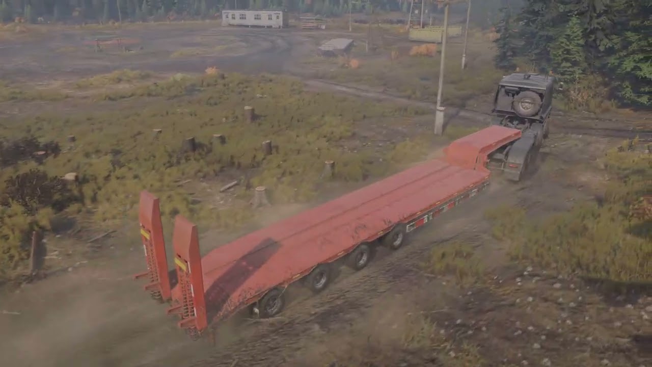 SnowRunner Towing An Old Truck Gameplay on PS5 
