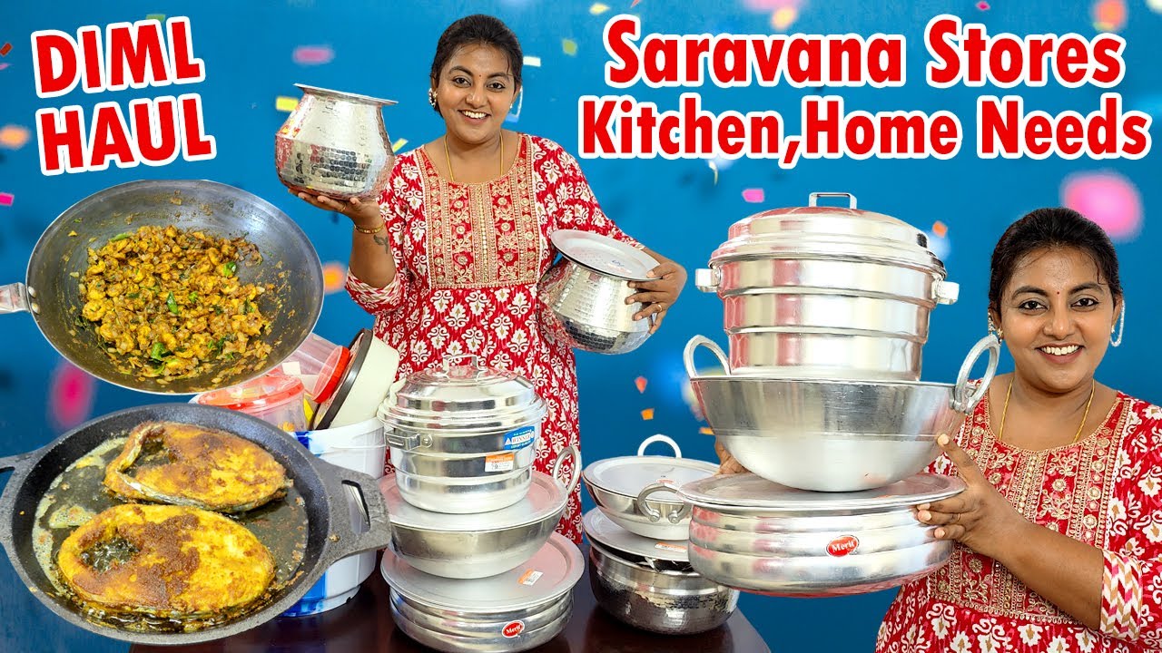 புது வீட்டுக்கு வாங்கிய KITCHEN & HOME NEEDS PRODUCTS | Routine Vlog | Karthikha Channel Vlog