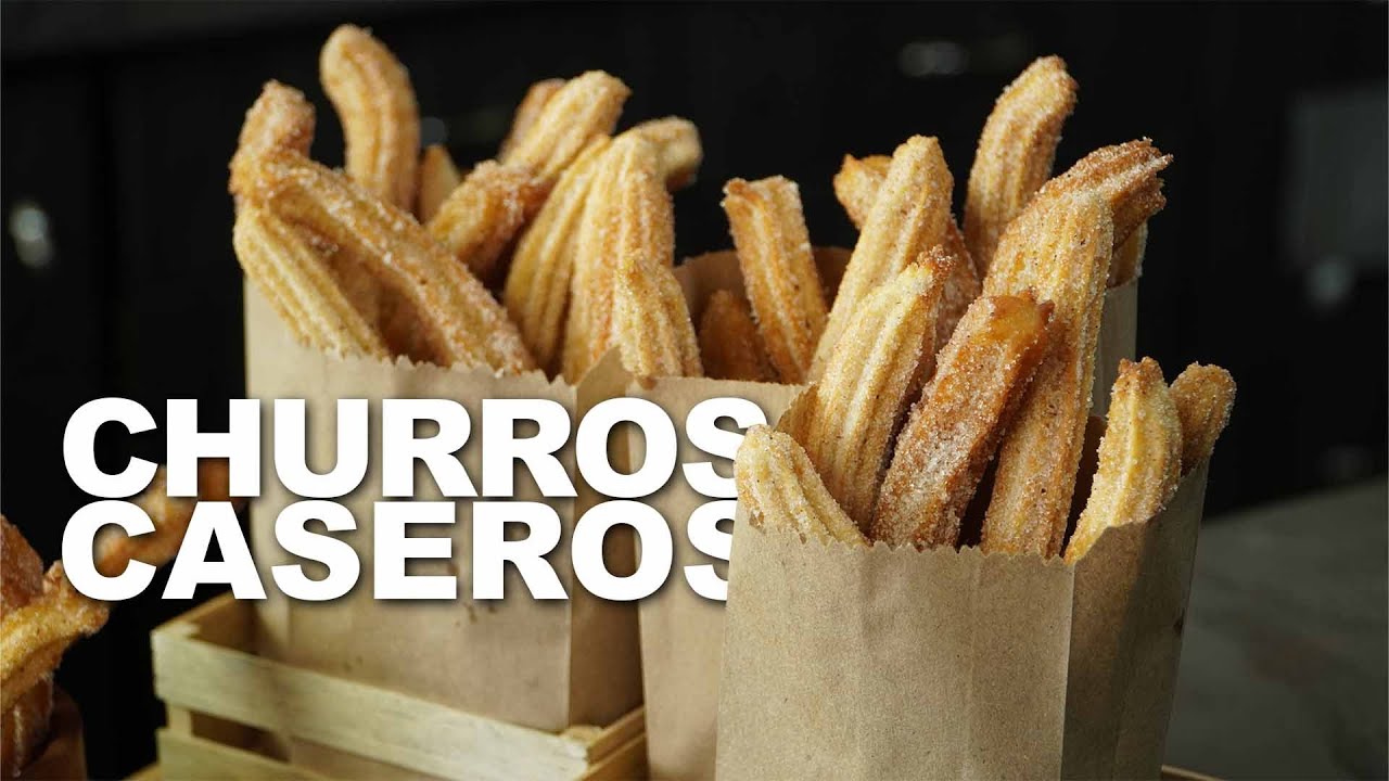 CHURROS CASEROS | Con solo 4 ingredientes