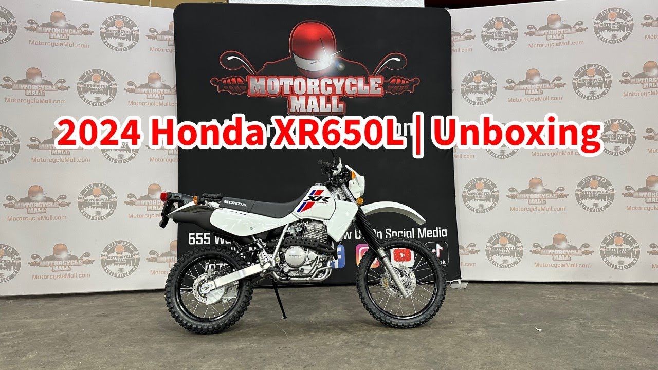 2024 Honda XR650L | Unboxing