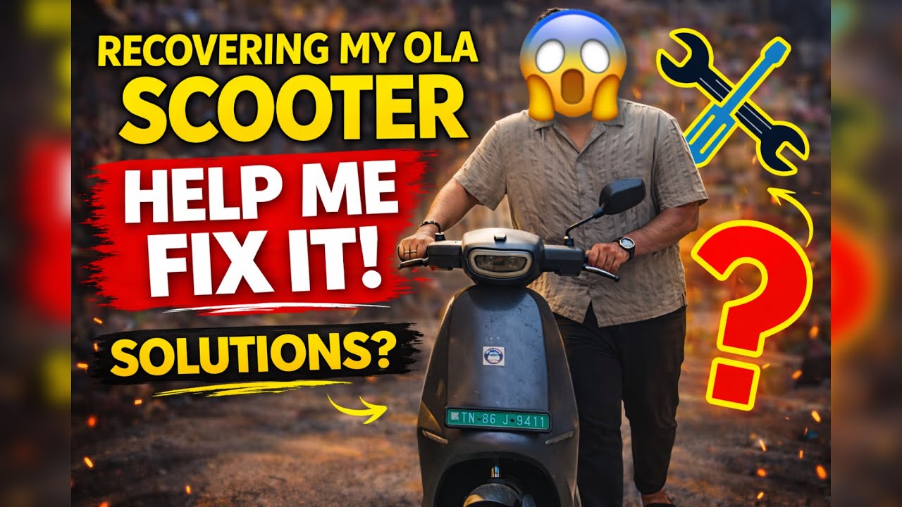 My OLA Scooter Stopped Working 😳 | Searching For a Solution! @updatesbykrish 